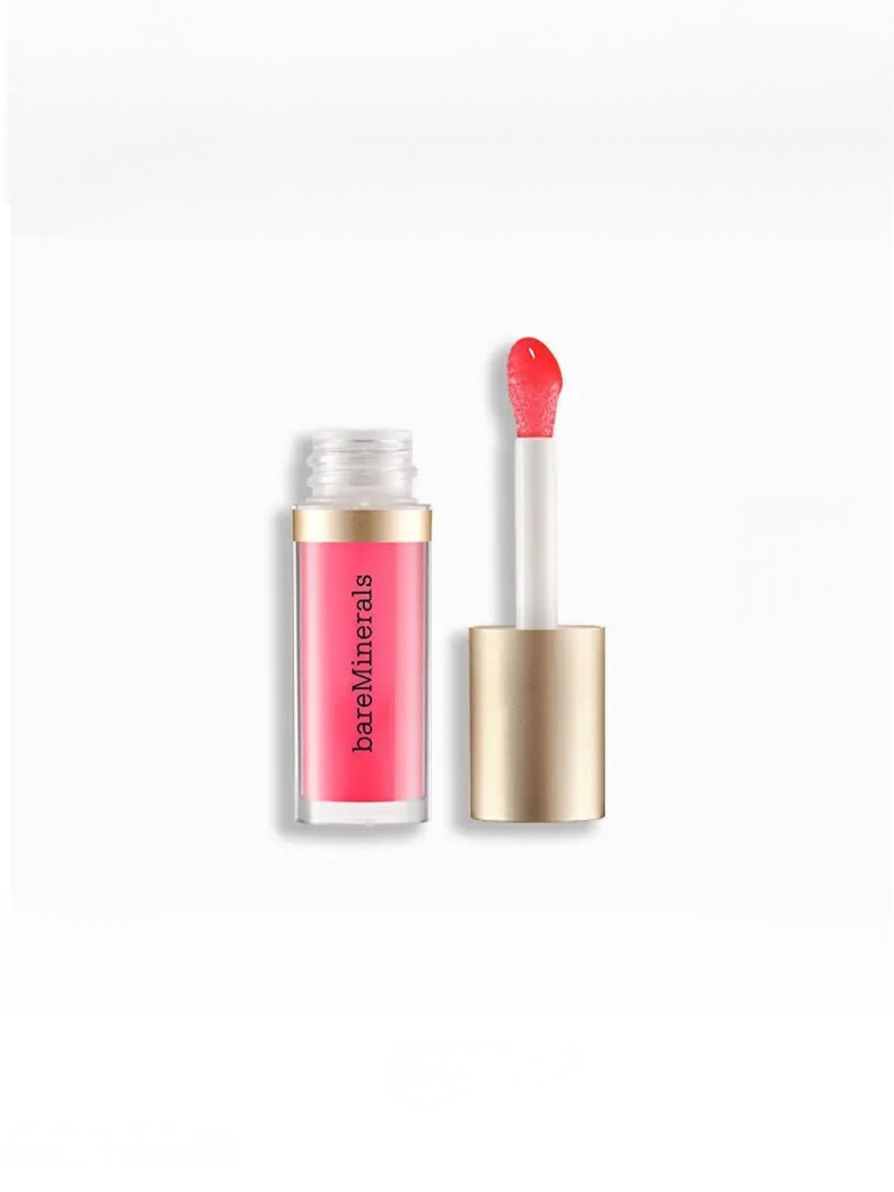 bareMinerals Nourishing Lip Oil in Bright Pink - Picture 4 of 5